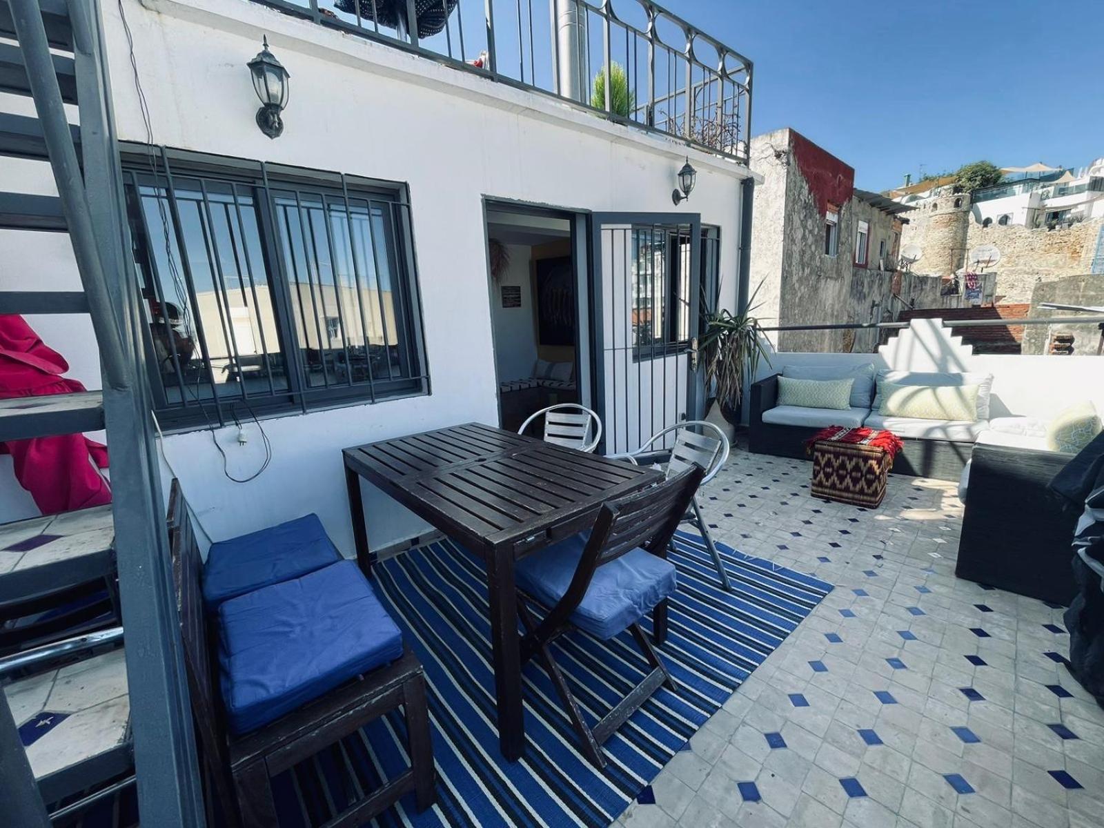 Вилла Kasbah'S Road Art House Танжер Экстерьер фото